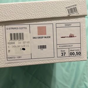 Dior Sandals Deep Nude